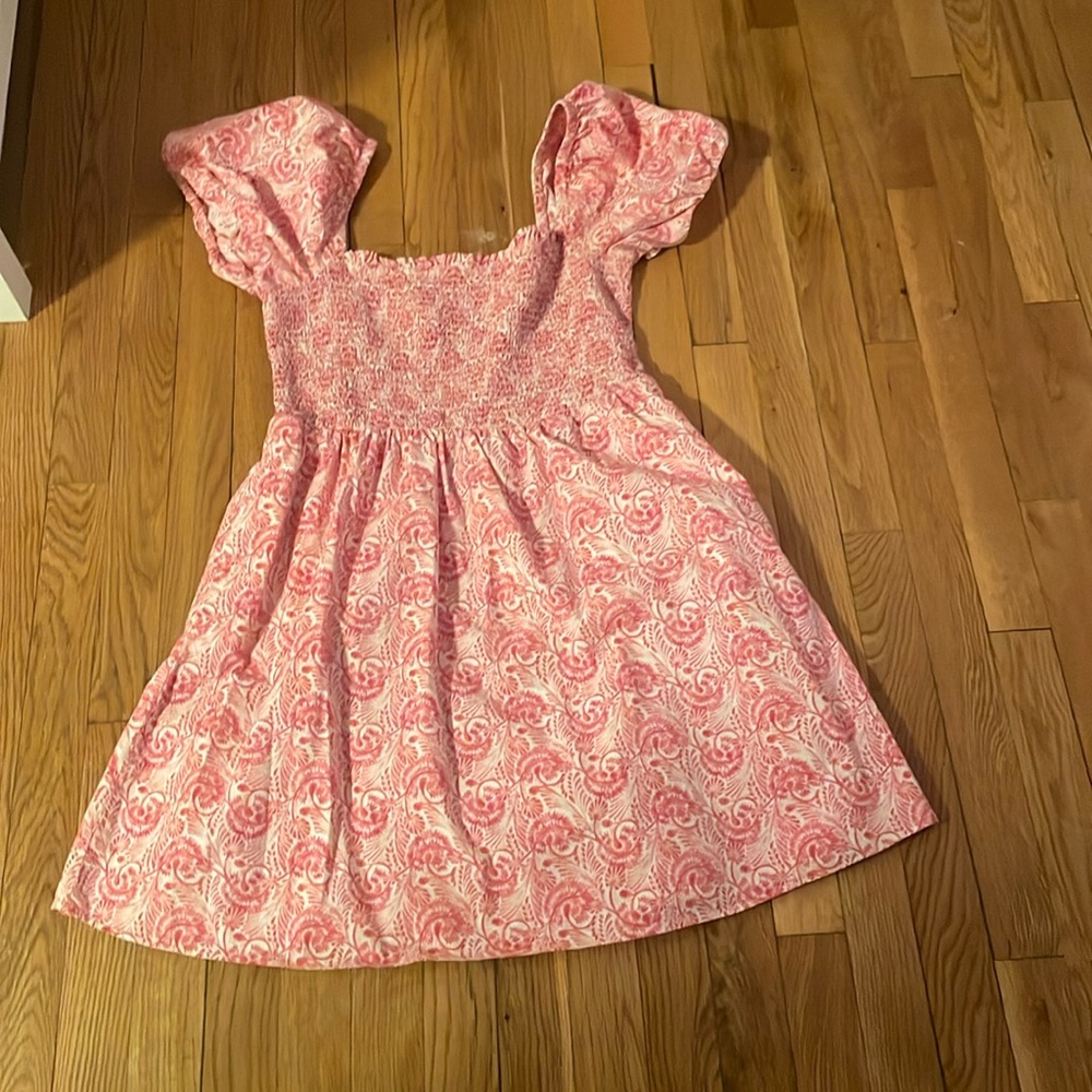 J Crew Puff Sleeves Sun Dress Size Large